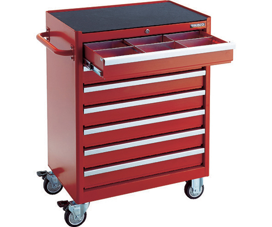 ローラーキャビネット　引出7段　100X7　仕切板付