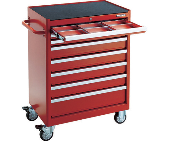 ローラーキャビネット　引出8段　50X3　100X4　150X1　仕切板付