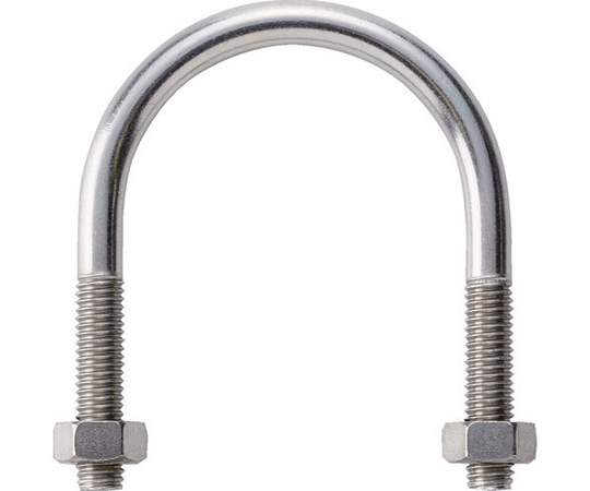 SGP用Uボルト SUS304 呼び径40A ねじ径M8