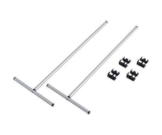 小型遮光溶接フェンス・小型火花用衝立兼用自立ステー 1セット（2本入）