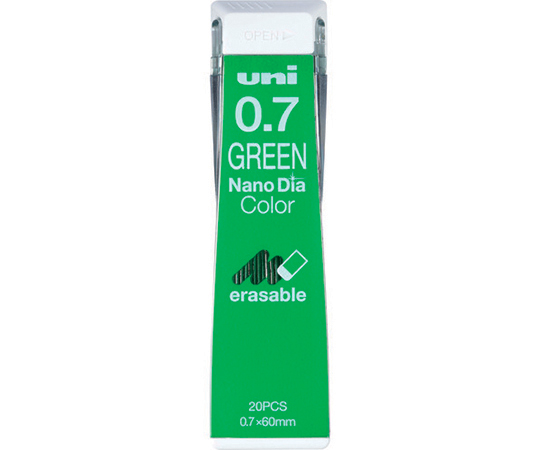 カラーシャープ替芯 グリーン 1ケース（20本入） U07202NDC.6
