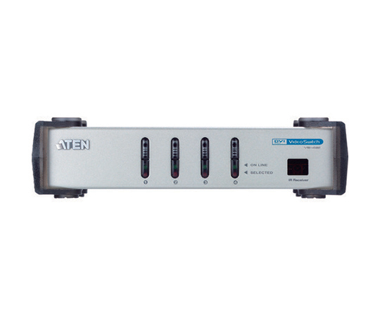 ［取扱停止］ビデオ切替器　DVI-I　/　4入力　/　1出力　/　シングルリンク　VS461