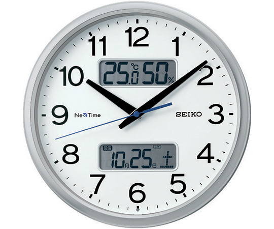 電波掛時計 セイコーネクスタイム （ハイブリッド電波時計） ZS251S