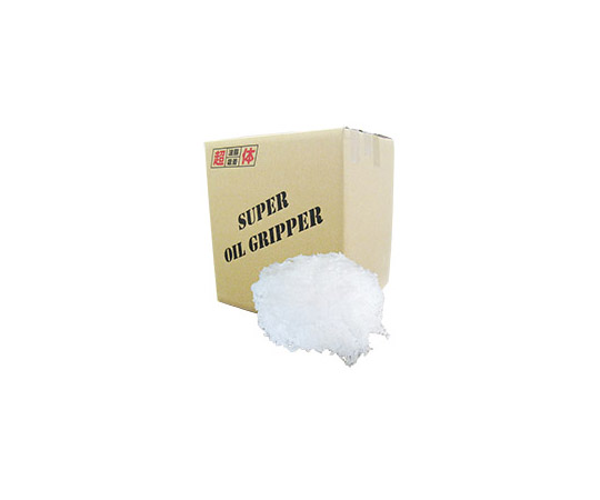 63-9660-63 高機能油脂吸着剤スーパーオイル グリッパー（1kg詰） FSOG-49-01