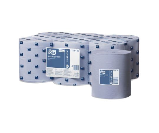 基本的な拭き取り作業 センターフィードディスペンサ 手 用 300 m x 194 mm 1箱（6個入）