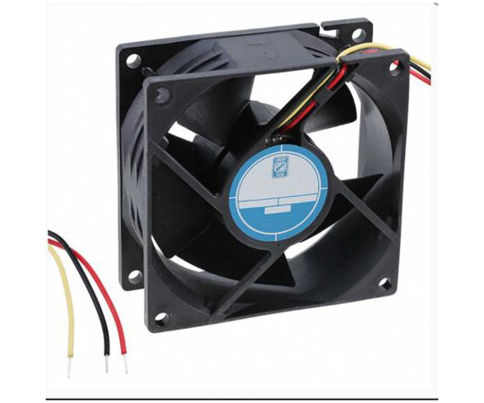軸流ファン　電源電圧：12　V　dc　80　x　80　x　32mm　DC　（OD8032シリーズ）　角型