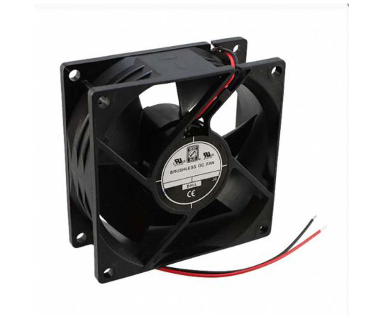 軸流ファン　電源電圧：24　V　dc　80.5　x　80.5　x　32mm　DC　（OD8032シリーズ）　角型