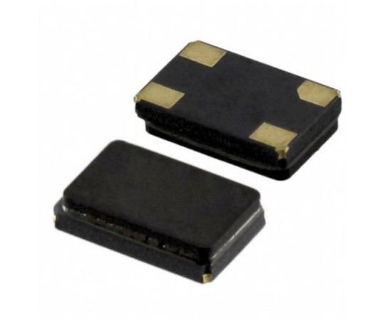 水晶振動子 25MHz 表面実装 4-SMD リードなし 基本波 1袋（10個入）