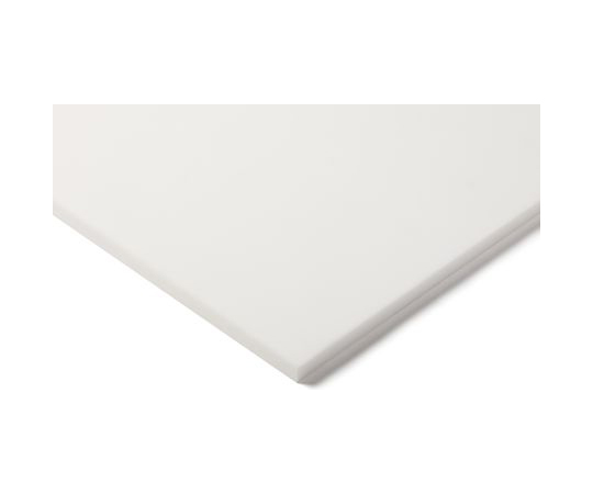 フッ素樹脂（PTFE）シート　オペーク　300mm　x　300mm　x　25mm