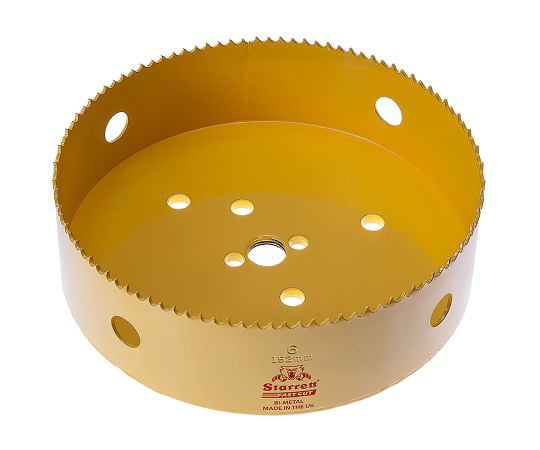 ホールソー　HSS　直径152mm　バイメタル　カット深さ38mm