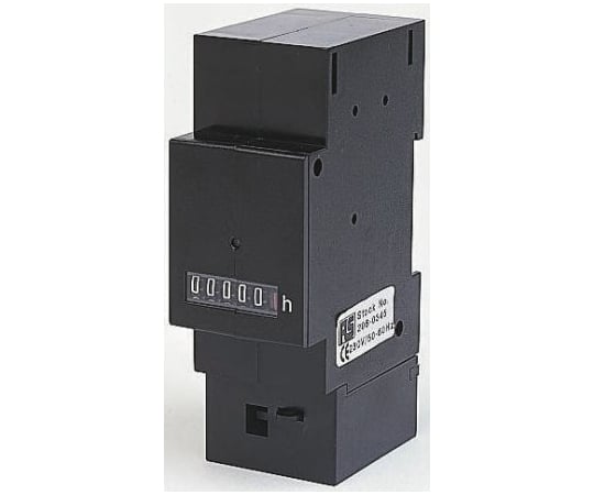 アワーカウンタ　DINレール取付　6桁