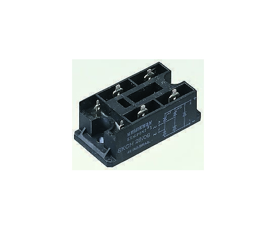 制御可能ブリッジ整流器　1200V　30A　9-Pin　SEMIPONTR1