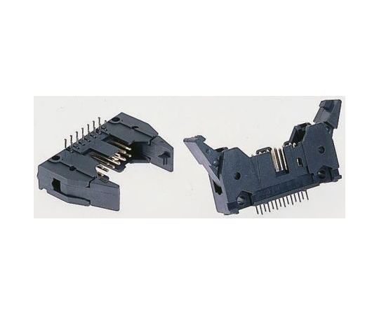基板接続用ヘッダ　アンプラッチ　34極　2.54mm　2列　ライトアングル