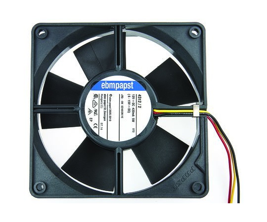軸流ファン　電源電圧：12　V　dc　119　x　119　x　32mm　DC　（4300シリーズ）