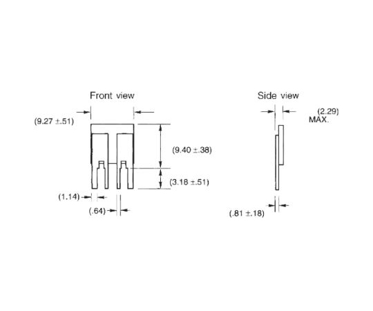 シャント抵抗器　1W　10mΩ　±1％