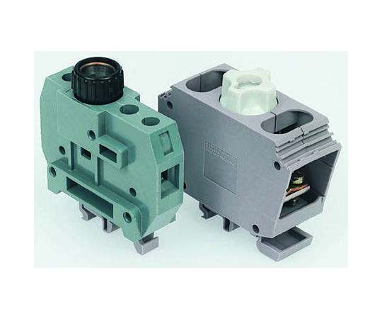 ヒューズ付き端子台　24mm　ピッチ　10.3　x　38mm　MBシリーズ