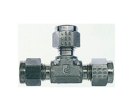 S/steel　equal　tee　fitting12mm　OD