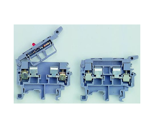 ヒューズ付き端子台 8mm ピッチ 5 x 20 mm 5 x 25 mm Mシリーズ 1袋（5個入）