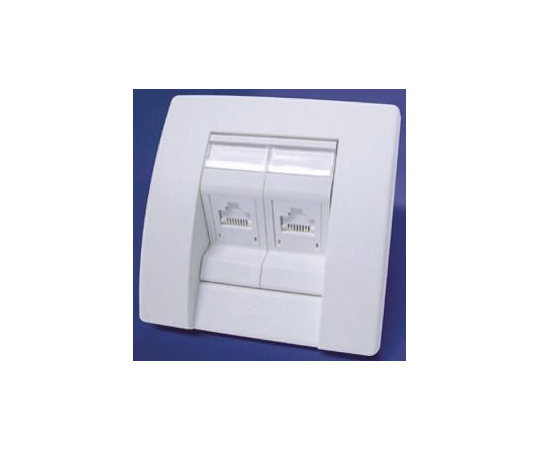 電話モジュラージャック・フェイスプレート　PowerCat　Contura