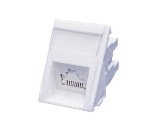 Cat6　RJ45　UTP　アングル　RJ　白　PowerCat　MOD-SNAP　IIIシリーズ