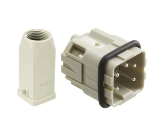 ヘビーデューティパワーコネクタキット　ロックレバーキット　オス　4　+　PE極　10A