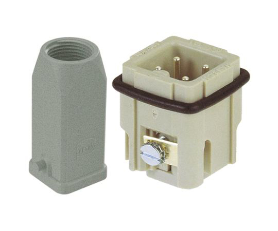 ヘビーデューティパワーコネクタキット　パネルキット　オス　3　+　PE極　10A　230/400　V　ac