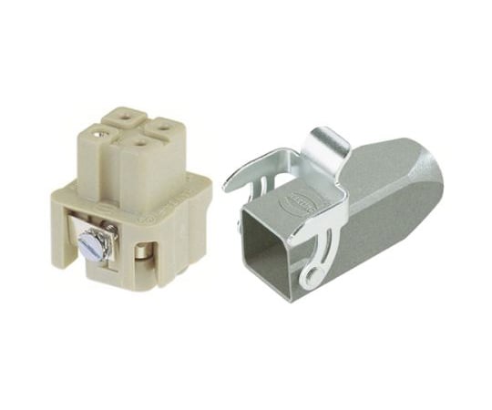 Harting　ヘビーデューティパワーコネクタキット　表面キット　メス　3　+　PE極　10A