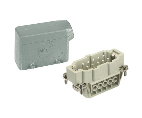 ヘビーデューティパワーコネクタキット　パネルソケットキット　オス　10極　16A　500　V