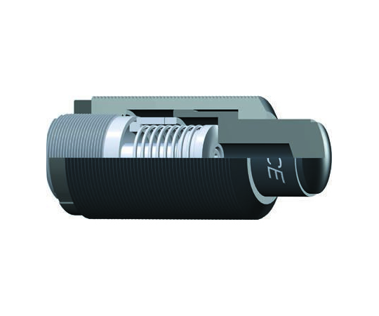 空圧ショックアブソーバ側面荷重アダプタ