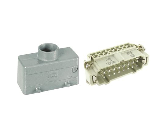 ヘビーデューティパワーコネクタ　表面実装ハウジングソケットキット　オス　16極　16A