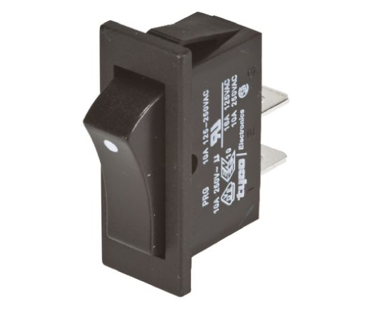 ロッカースイッチ 黒 1セット（50個入）