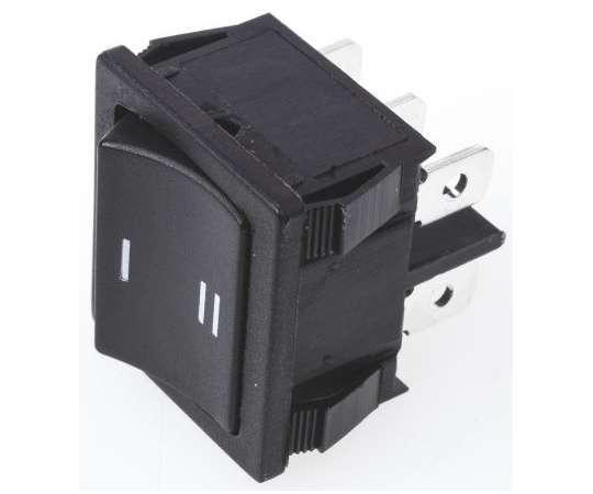 ロッカースイッチ 黒 1セット（100個入）