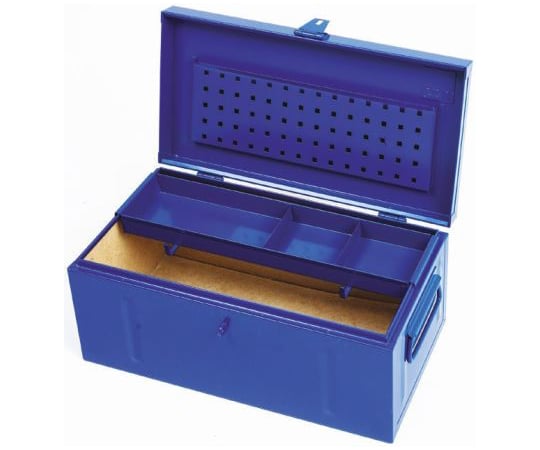 金属製工具ボックス　スチール　青　360　x　690　x　312mm