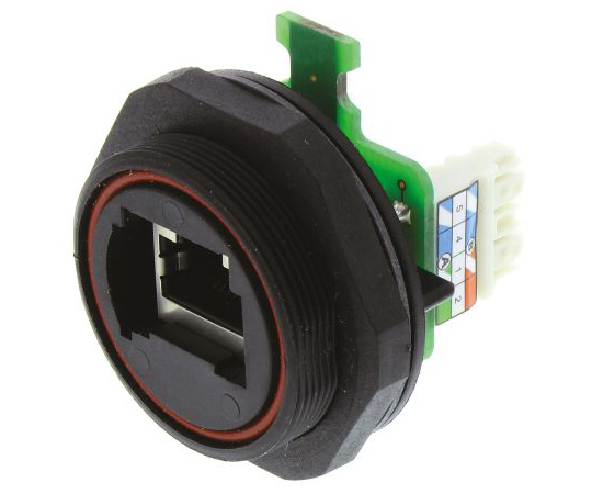 1ポート　RJ-45カプラ　Cat5e　シールド付き　Buccaneerシリーズ