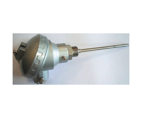 熱電対センサ　Kタイプ　接続ヘッドタイプ　-50°C　→　+1100°C　500mm　RoHS対応