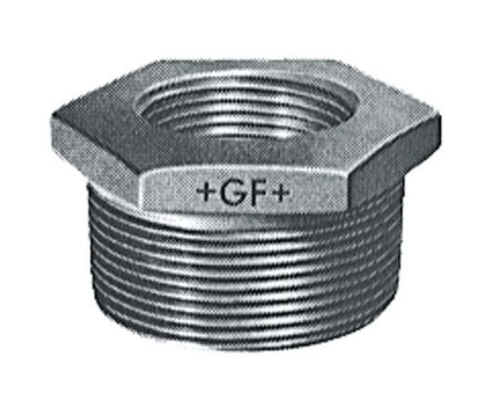 可鍛鋳鉄製管継手 リデューサ ブッシュ 1袋（5個入）