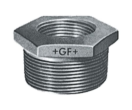 可鍛鋳鉄製管継手 リデューサ ブッシュ 1袋（2個入）