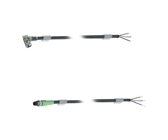 信号ケーブル　24　AWG　コア数：3　SAC-3P-M　8MR/3.0-PURシリーズ