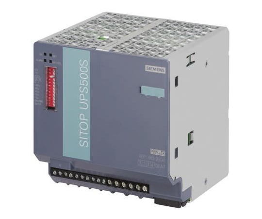 UPS無停電電源入力電圧：22　→　29V　dc出力電圧：24V　dc