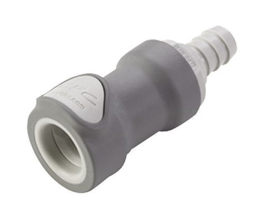 ホースカップリング　ソケットカプラ　ホース内径　1/4インチ　PP　NS4シリーズ