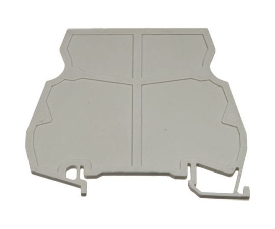 DINレール取付用端子アクセサリ　パーティションプレート