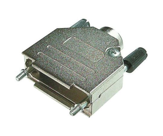 D-subコネクタ用バックシェル　ストレート　37　極　亜鉛