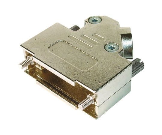 D-subコネクタ用バックシェル　アングル　37　極　亜鉛