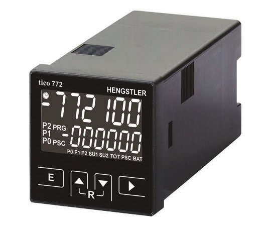 電子カウンタ　LCD　60kHz　6　パネル取り付け　TICO　772シリーズ