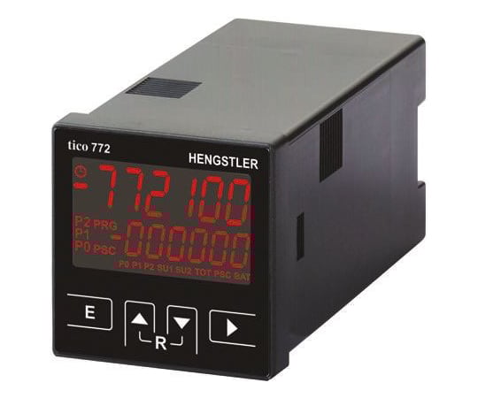 電子カウンタ　LCD　60kHz　6　パネル取り付け　TICO　772シリーズ