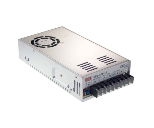 スイッチング電源　12V　dc　25A　300W　ケース付