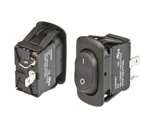 ロッカースイッチ　Electronics　黒