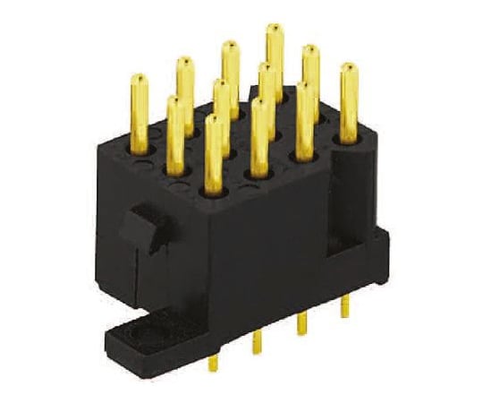 PCB　Mount　straight　male　contacts　6　way