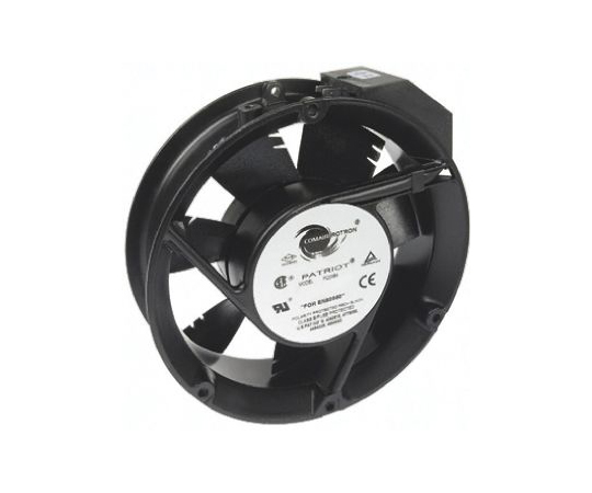 軸流ファン　電源電圧：12　V　dc　171.4　x　50mm　DC　（Patriotシリーズ）　丸型