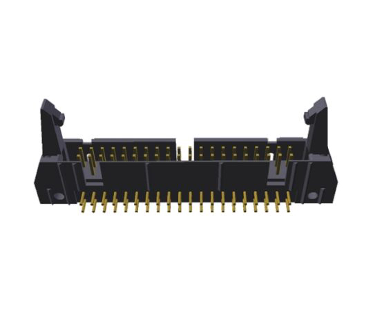 基板接続用ヘッダ　アンプラッチ　40極　2.54mm　2列　ライトアングル